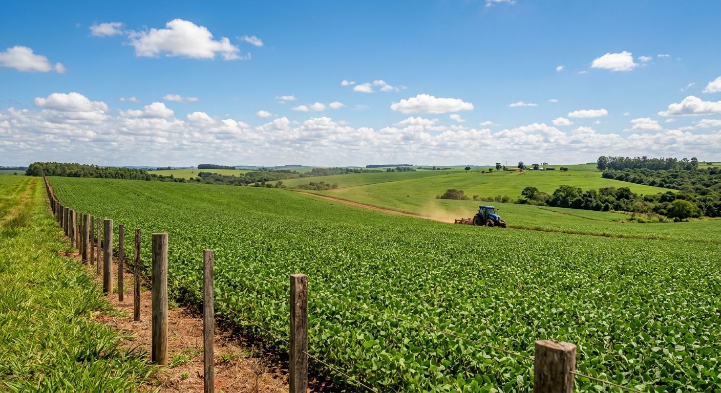 Fotografia representando o ramo de seguro Rural
